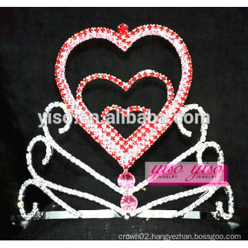 gorgeous crystal birthday bridal hair combs beautiful princess tiara